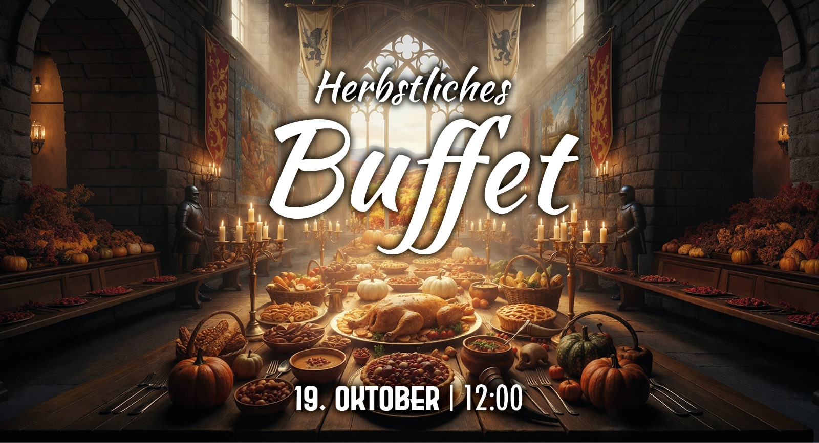Herbstbuffet am 19.10.2025 auf Burg Sommeregg